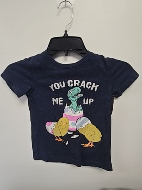 Navy Dino/Chick/Easter Egg Carters Shirt, 4T B