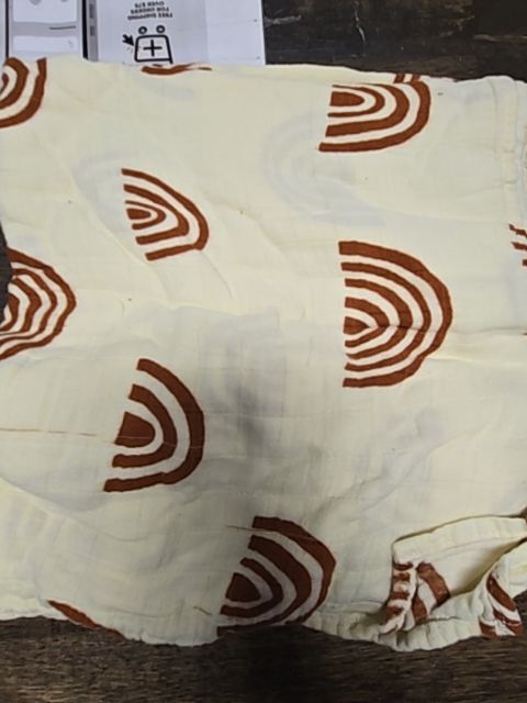 Yellow/Brown Rainbows Lifetree Blanket