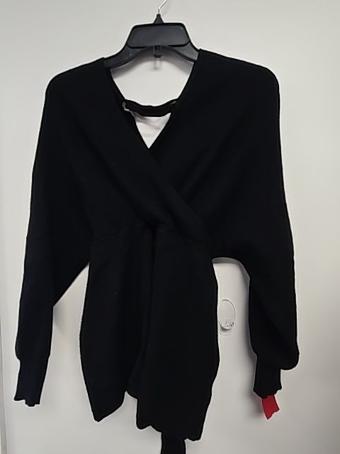 Black Isabel Maternity Sweater, Small