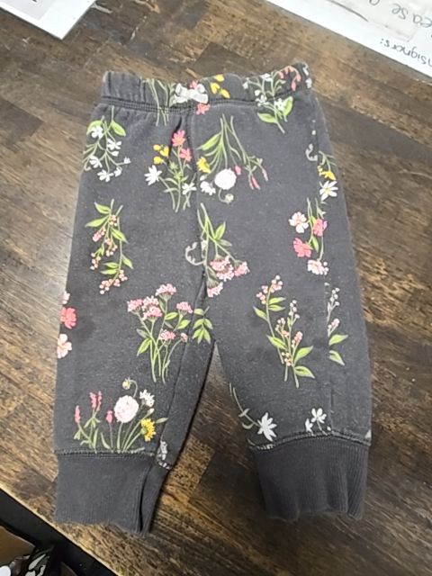 Grey Flower Carters Outfit, 9M G