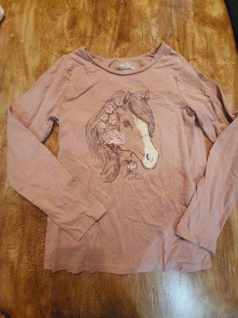 Pink Horse OshKosh Longsleeve Shirt, 12 G