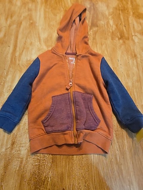 Orange/Navy Cat & Jack Jacket, 18M B