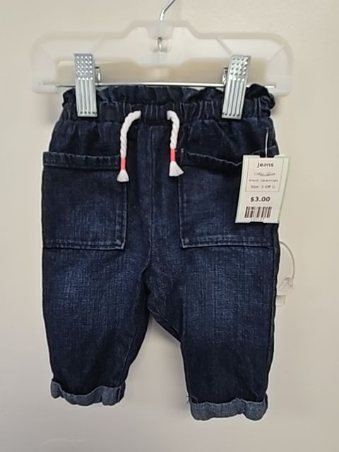 Blue Garanimals Jeans, 3-6M G