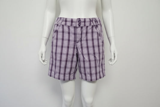 Purple Plaid Cherokee Shorts, 6 G