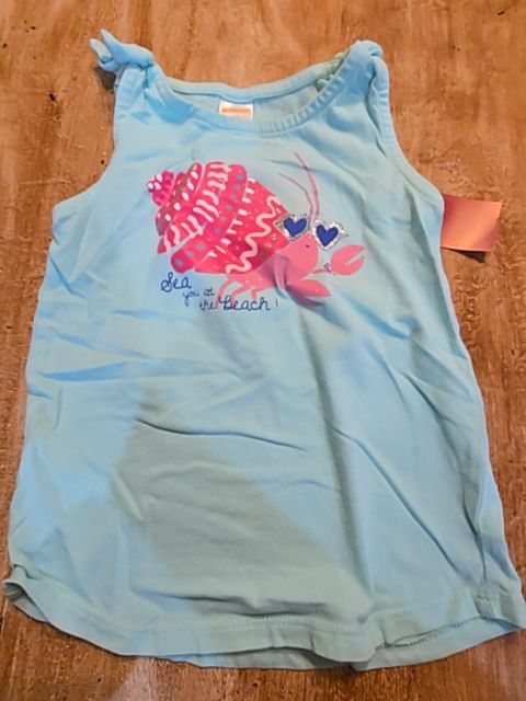 Blue Hermit Crab Gymboree Tank Top, 5T G