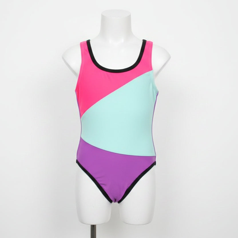 Pink/Purple/Blue There Abouts Swim Suit, 4T G