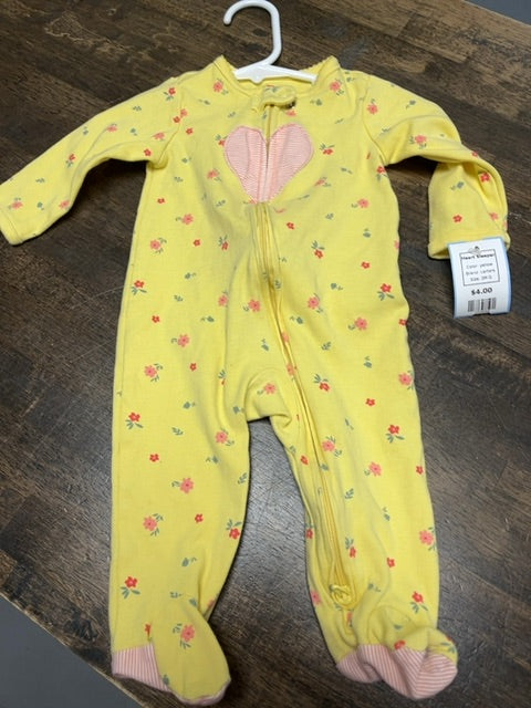 yellow carters Heart Sleeper, 3M G