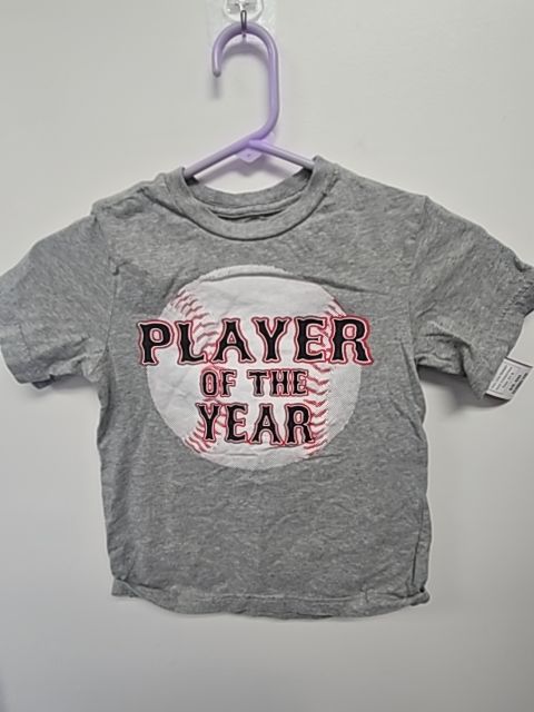 Grey Baseball Childrens Place Shirt, 5T B
