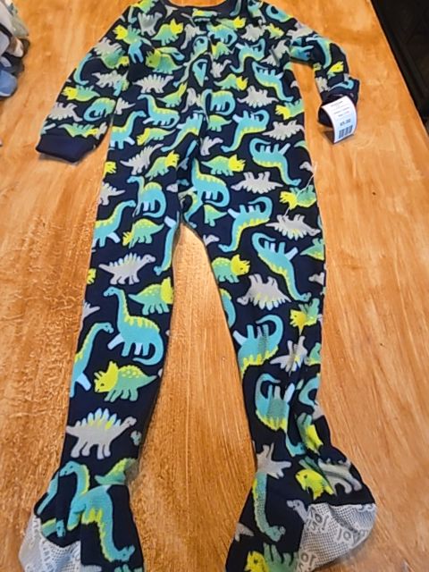 Navy/Green Dino Carters Sleeper, 3T B