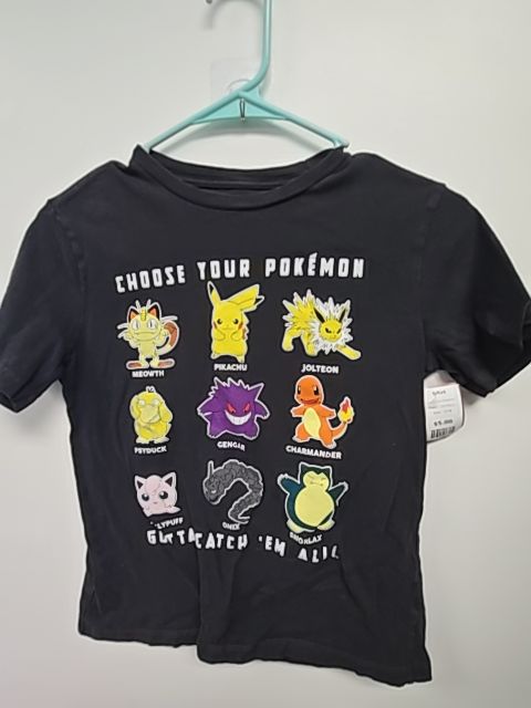 Grey Pokemon Old Navy Shirt, 10 B