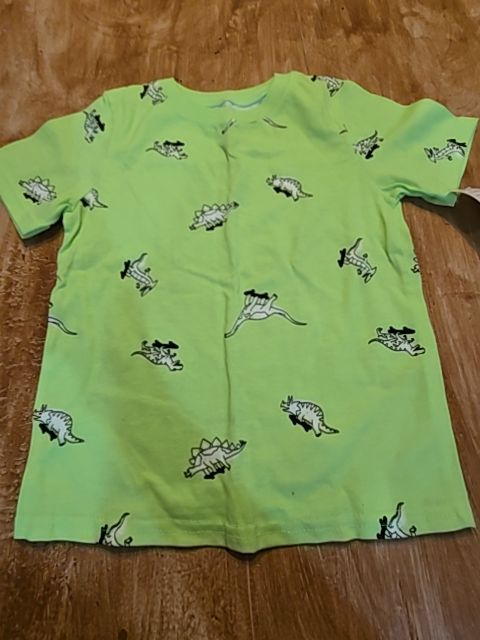 Green/White Dino Garanimals Shirt, 3T B