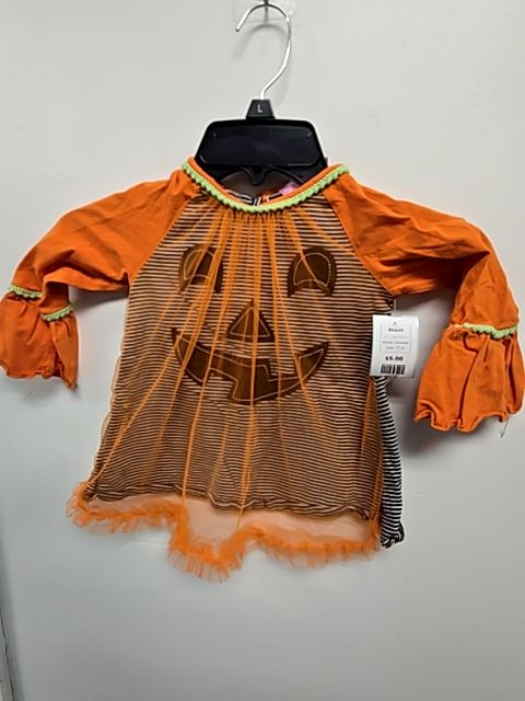 Orange Pumpkin Goodlad Dress, 2T G