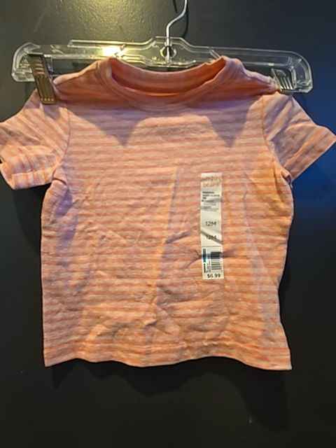 Red/white stripe Jumping Bean Striped t shirt, 12M B