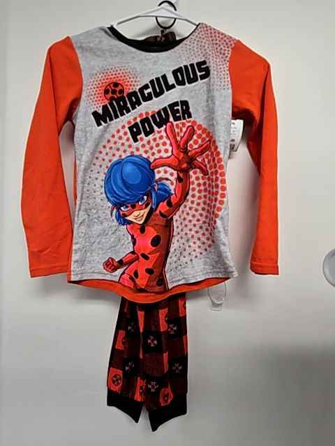 Red Ladybug Pjs, 7 G