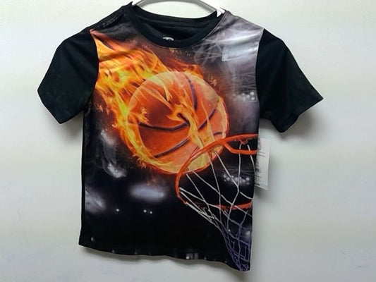 Black Athletic Basketball t shirt, 6 B