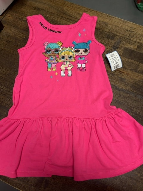 Pink LOL Dress, 4T G