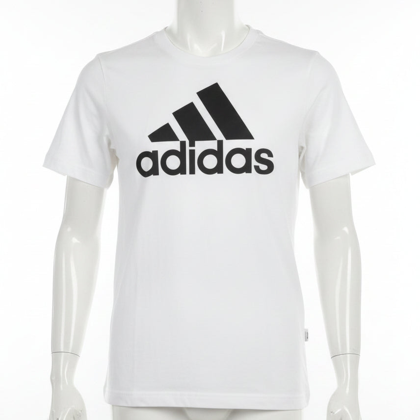 White/Black Adidas Shirt, 10 B