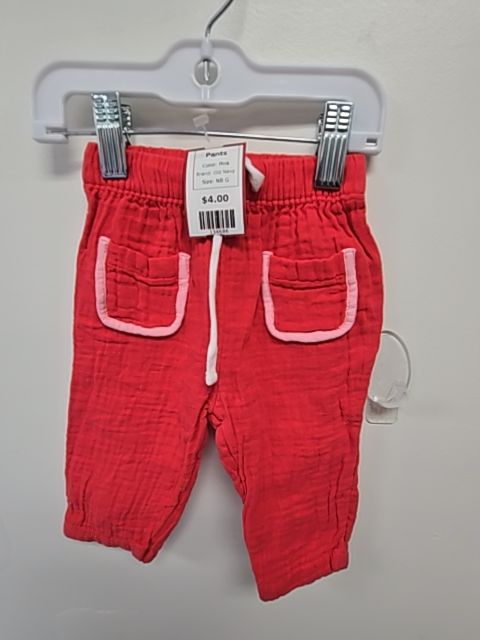 Pink Old Navy Pants, NB G