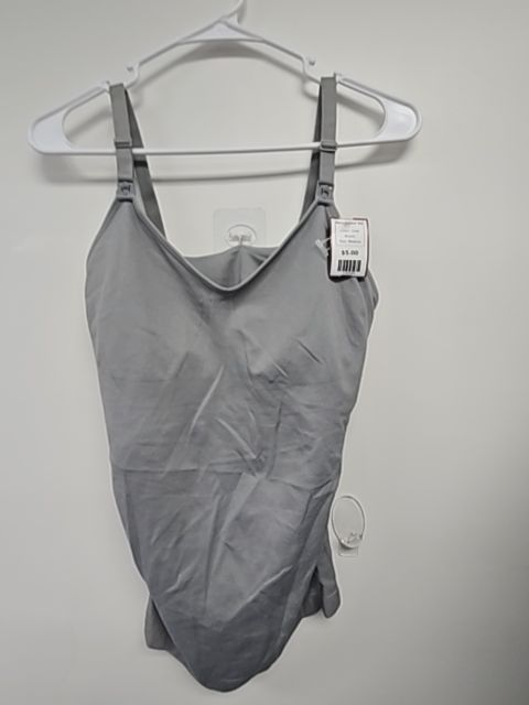 Grey  Nursing Tank Top, Medium