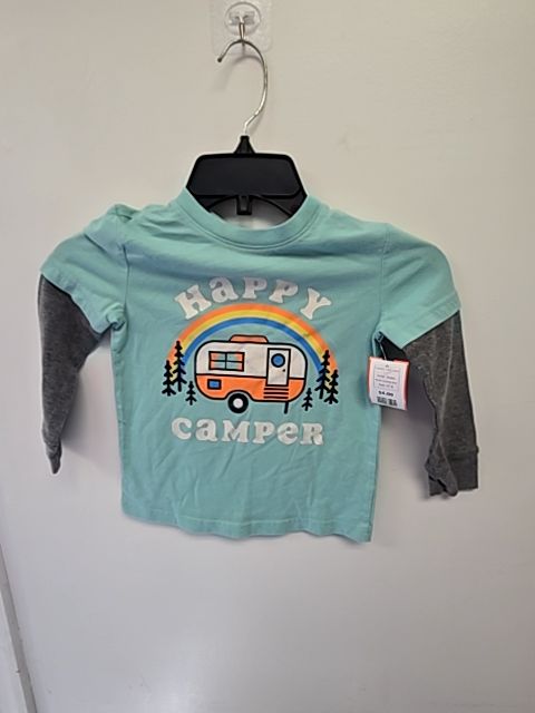 Green Jumping Bean Long Sleeve Happer Camper, 4T B