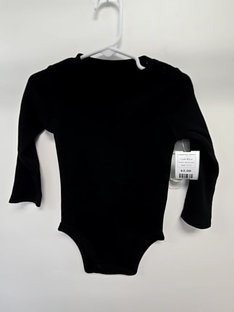 Black Garanimals Longsleeve Onesie, 2T G