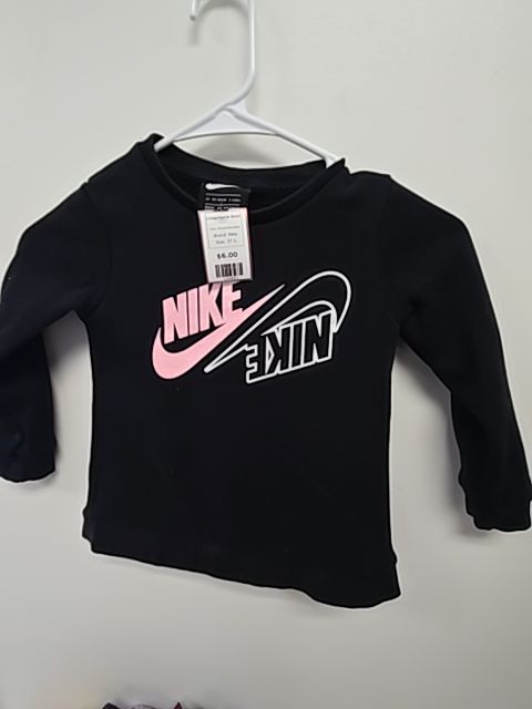 Black/Pink/White Nike Longsleeve Shirt, 3T G