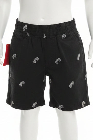 Black/Grey Monster Truck Garanimals Shorts, 2T B