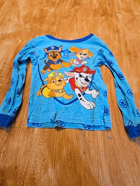 Blue Paw Patrol Pjs, 4T B