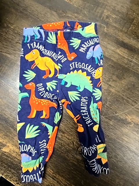 Navy/Colorful Dino Childrens Place Pjs, NB B