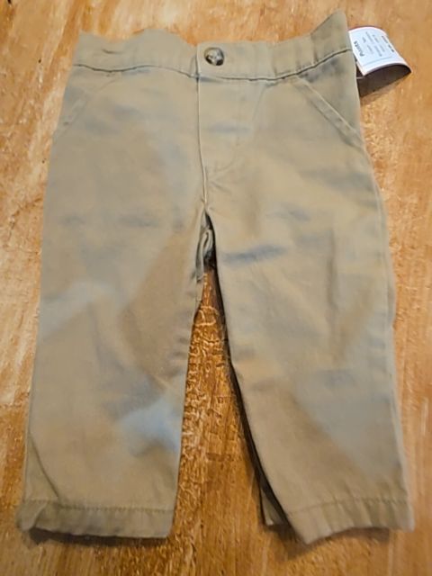 Tan Carters Pants, 6M B