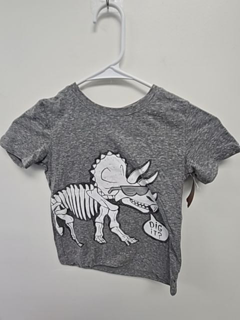 Grey/White Dino Jumping Bean Shirt, 5T B