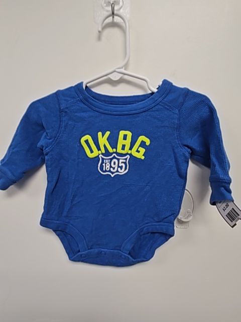 Blue OshKosh Longsleeve Onesie, 6M B