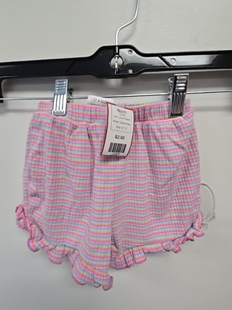 Colorful Striped Garanimals Shorts, 3T G
