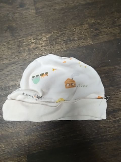 Cream  Farm Hat, 0-3M B