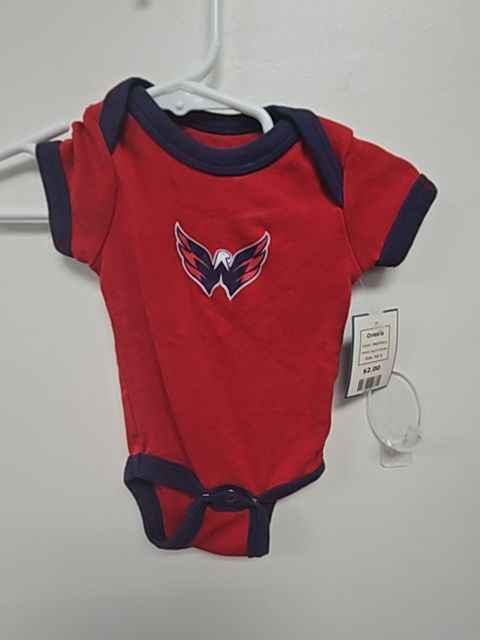 Red/Navy Squirt Squad Onesie, NB B