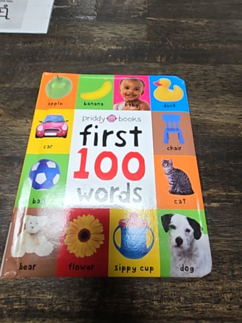 First 100 Words Book