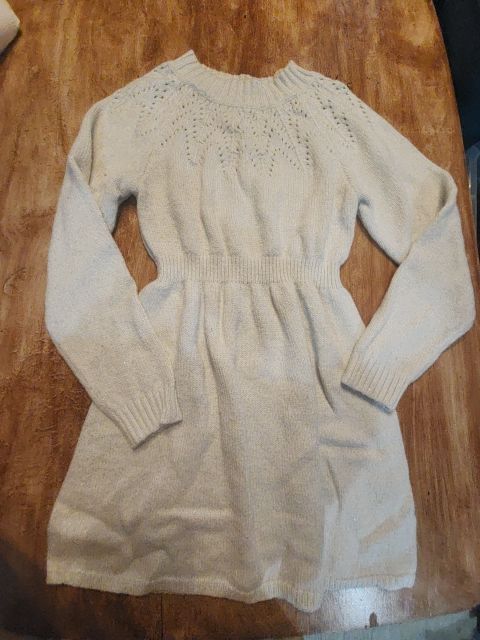 White Cat & Jack Sweater Dress, 8 G
