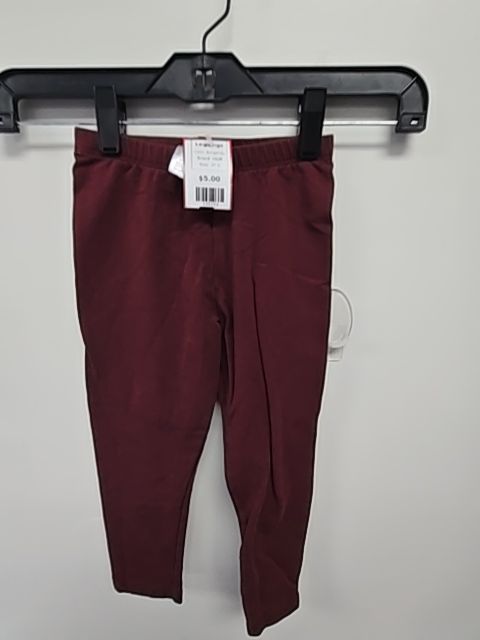 Burgandy H&M Leggings, 3T G