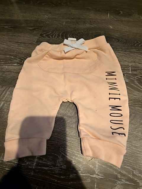 Pink Disney baby Minnie pants, 3M G