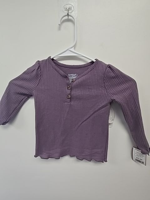 Purple Cat & Jack Longsleeve Shirt, 2T G