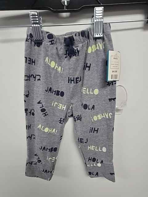 Grey/Navy/Green Cat & Jack Pants, 6M B