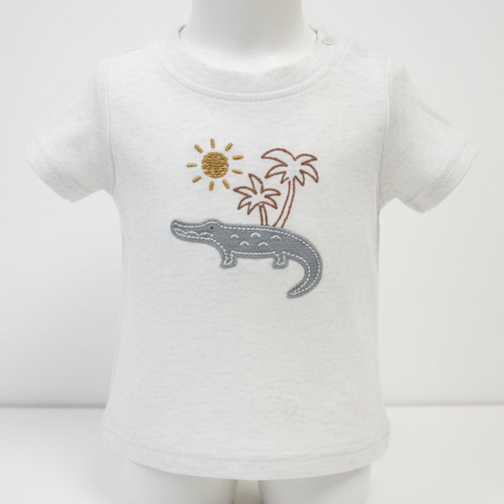 Grey Alligator Carters Shirt, NB B
