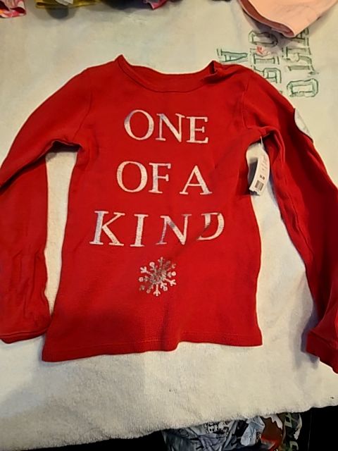 Red Carters Long Sleeve One Of  kind Shirt, 5 G