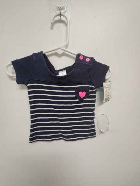 blue Carters Heart shirt, 3M G