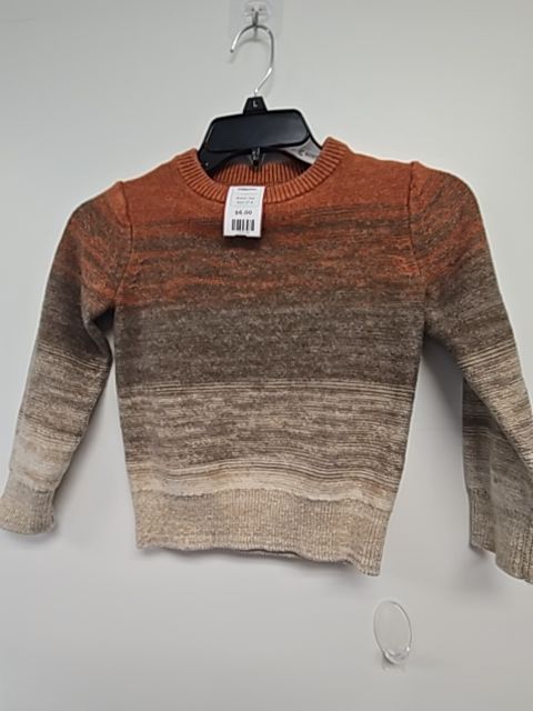 Orange/Brown/Cream Gap Sweater, 5T B