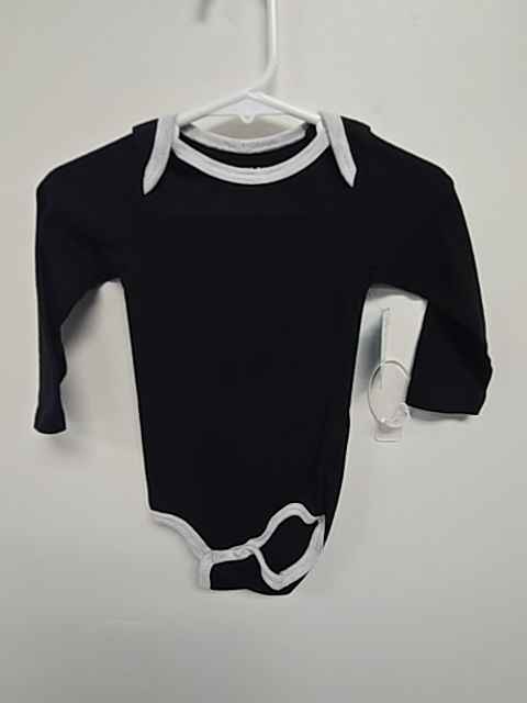 Black/Grey Kenneth Cole Longsleeve Onesie, 9M B