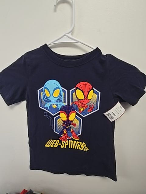 Naby Spiderman Shirt, 5T B