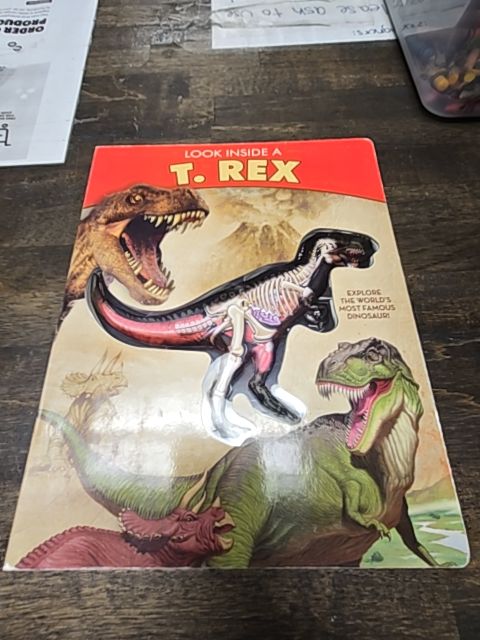 Look Inside a T.Rex Book