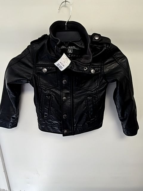 Black Urban Republic Leather Jacket