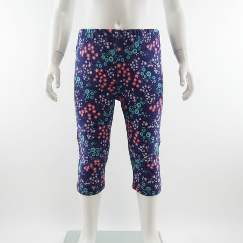 Purple Flower Carters Pants, 6M G